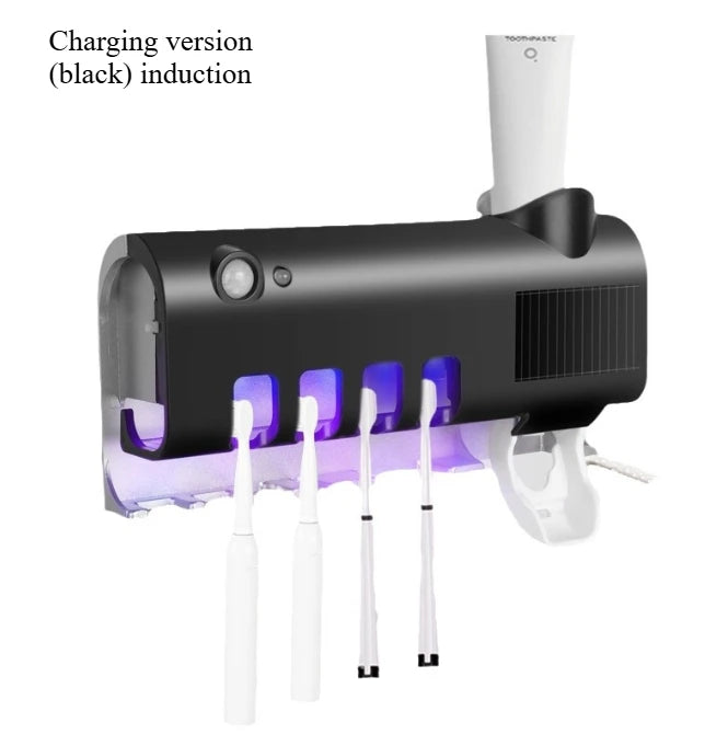 Automatic Solar Energy UV Toothbrush Holder