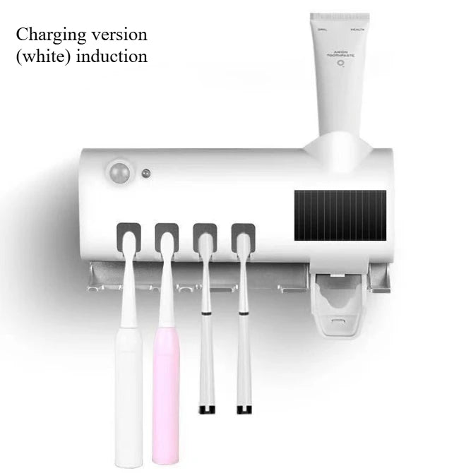 Automatic Solar Energy UV Toothbrush Holder
